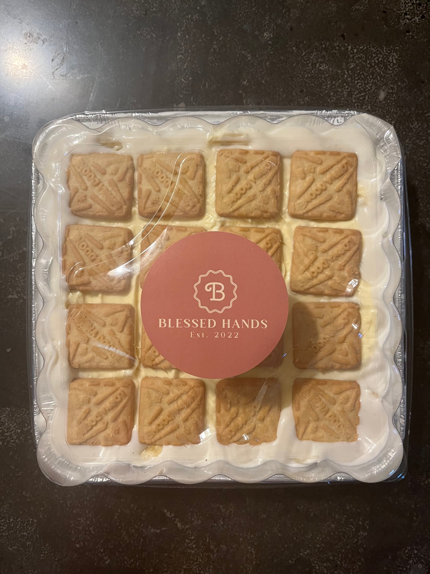 Small DAIRY-FREE White Chocolate Banana Pudding