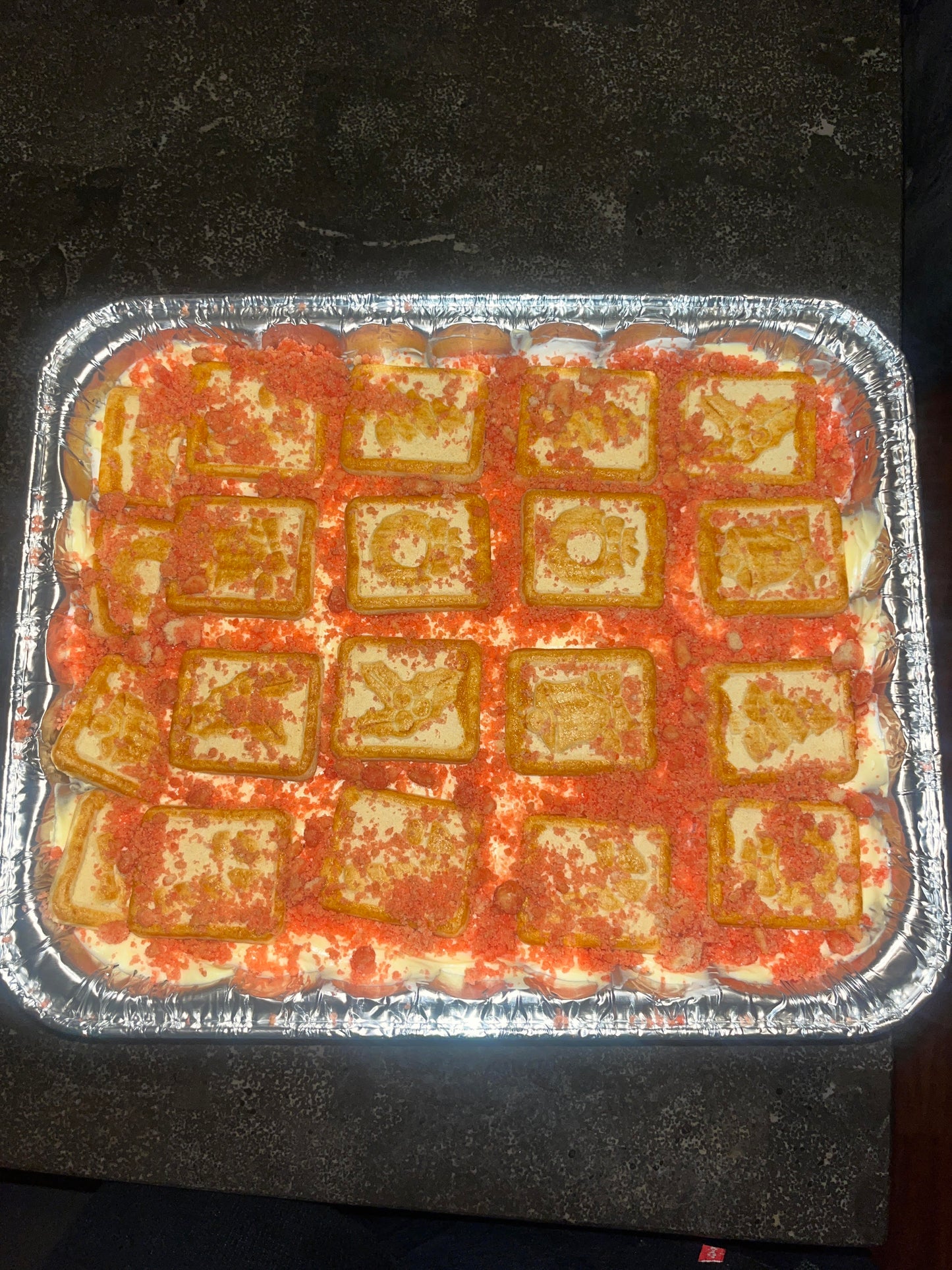 REGULAR Strawberry Crumble Pudding